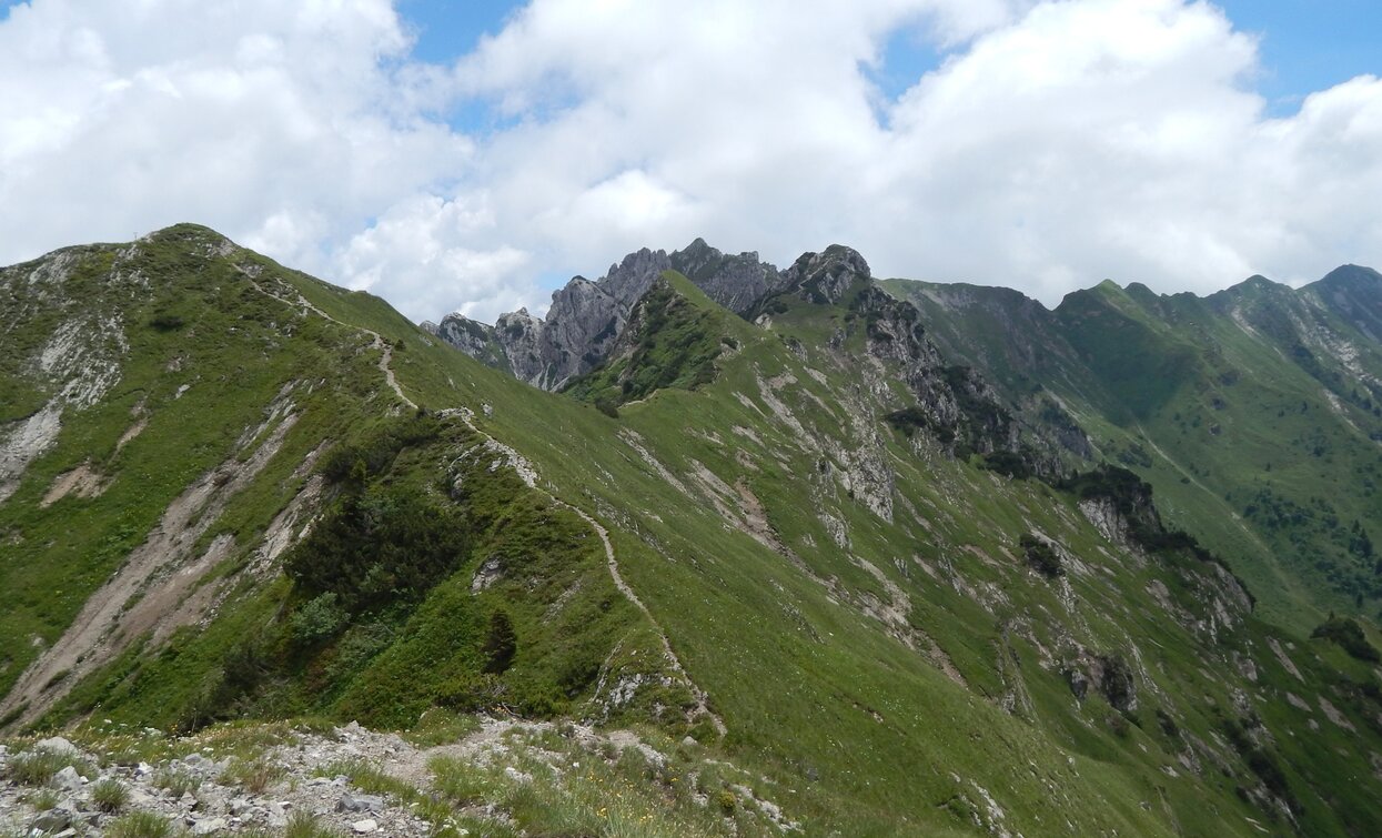 Panorama entlang dem Grat | © Ruggero Jacomella, Garda Trentino