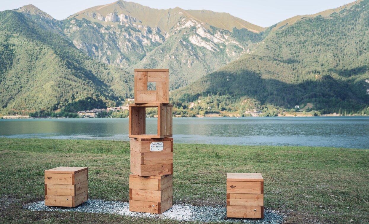 Games of Cubes am Strand in Pur | © Archivio Garda Trentino (ph. Giorgio Dubini), Garda Trentino 